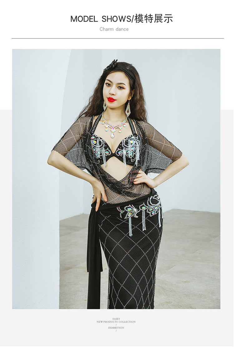 new bellydance costume baladi saidi robe performance