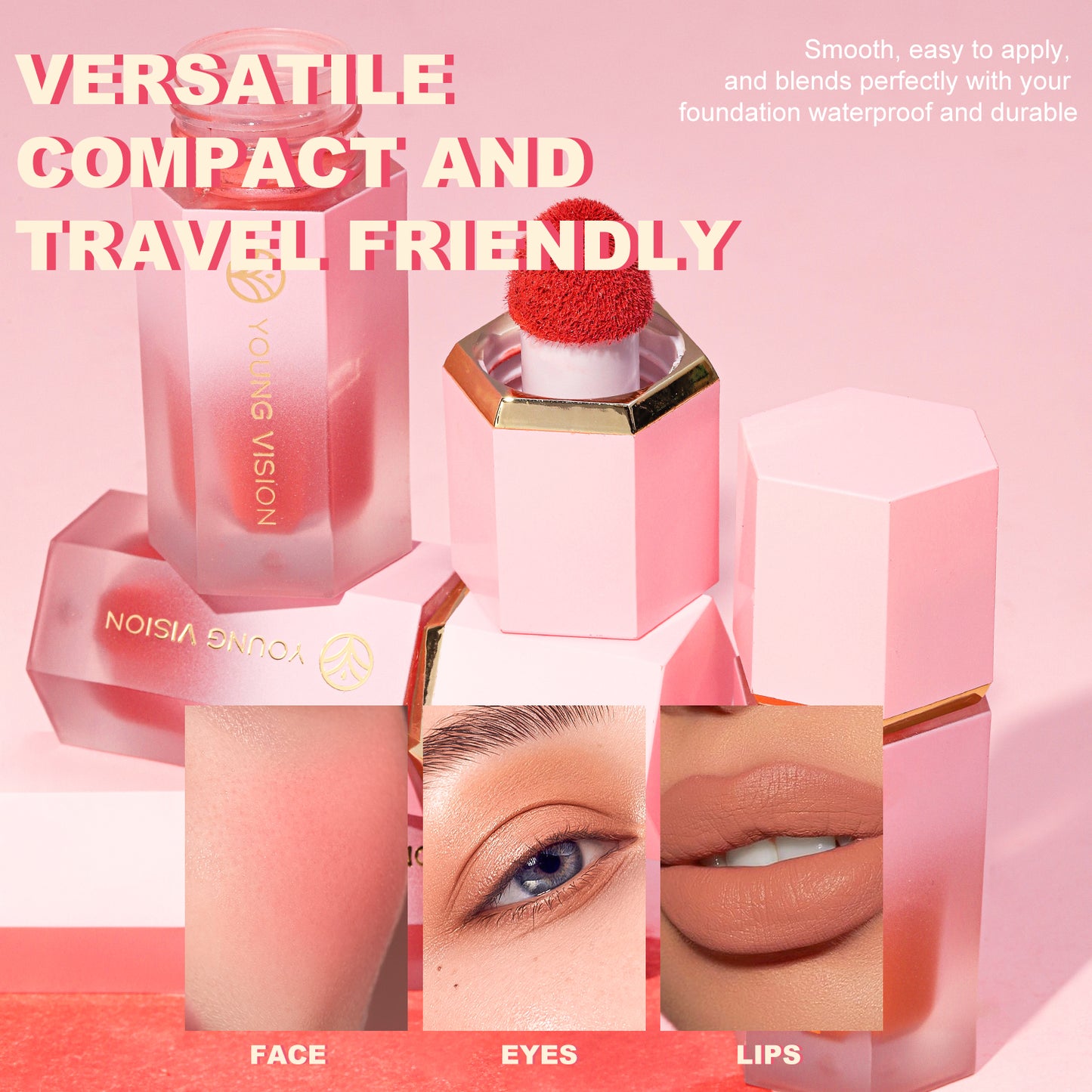 Eight Shades of Blush Liquid Lift and Brightening Long-lasting Color Development Natural Blush Liquid Cross-border makeup