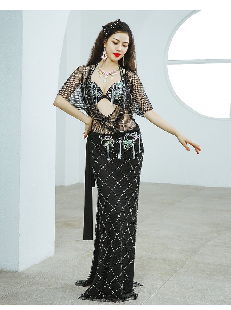 new bellydance costume baladi saidi robe performance