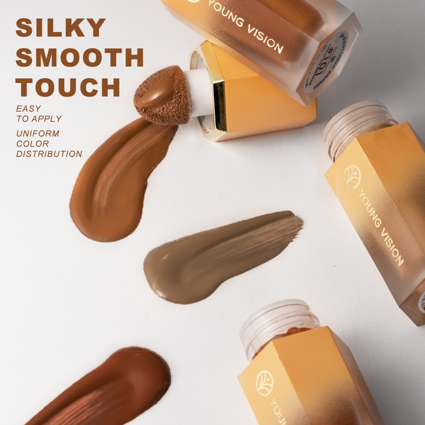 Three Color Liquid Contouring Liquid Foundation Facial three-dimensional deepening contour side shadow contouring liquid