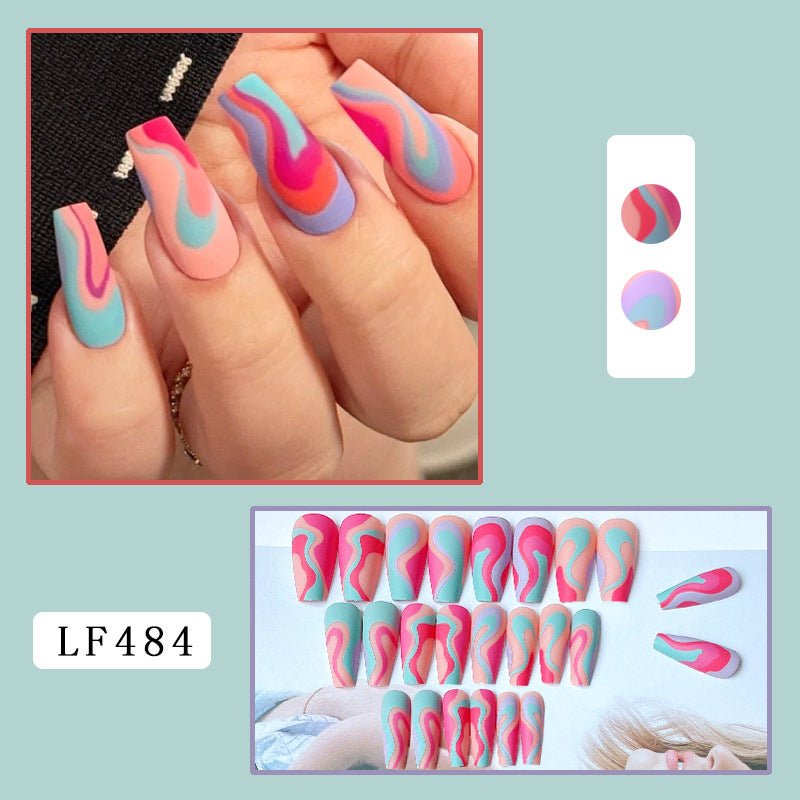 PRESS ON NAIL 24PCS FAKE NAIL