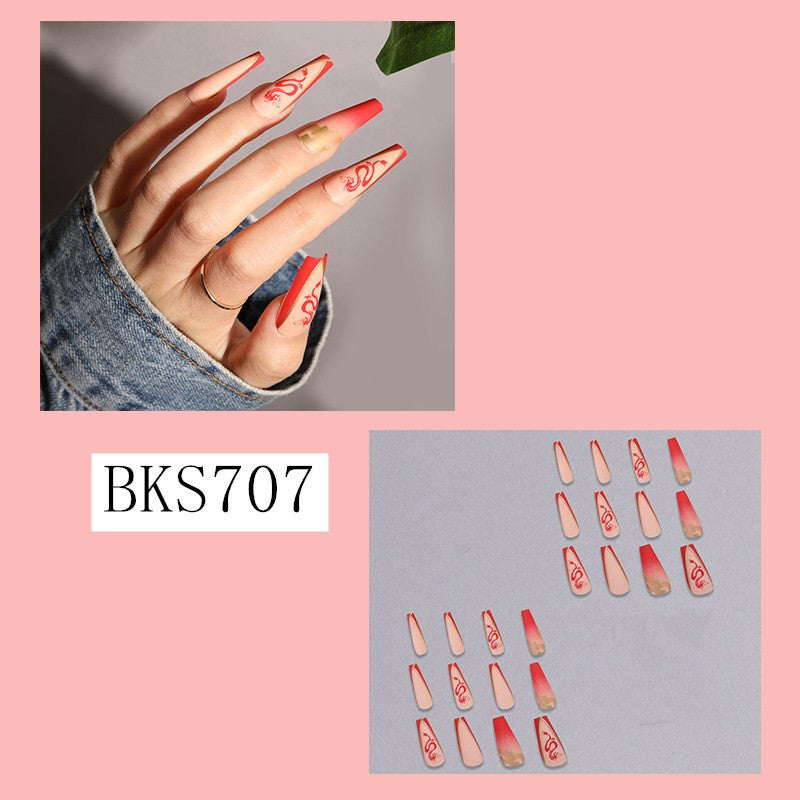 PRESS ON NAIL 24PCS FAKE NAIL