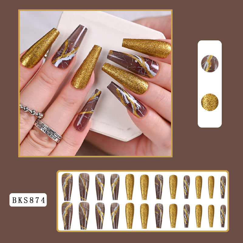 PRESS ON NAIL 24PCS FAKE NAIL