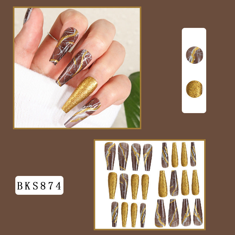 PRESS ON NAIL 24PCS FAKE NAIL