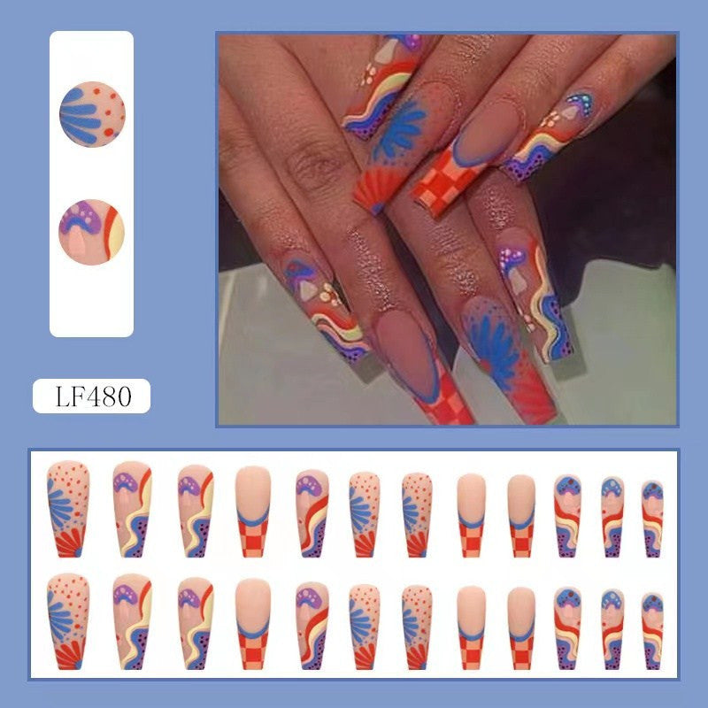 PRESS ON NAIL 24PCS FAKE NAIL