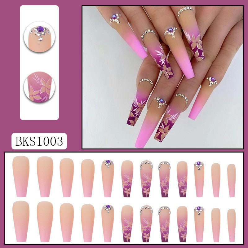 PRESS ON NAIL 24PCS FAKE NAIL