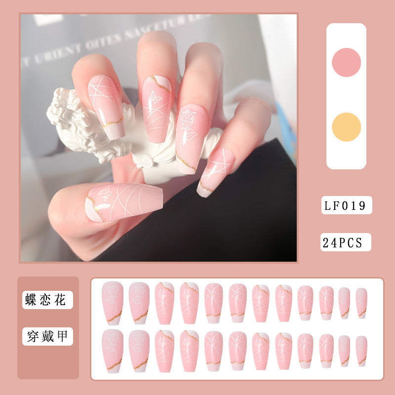 PRESS-ON NAIL FAKE NAILS 24PCS