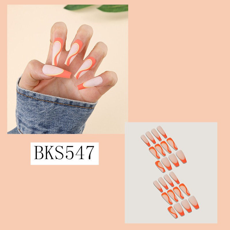 PRESS ON NAIL 24PCS FAKE NAIL