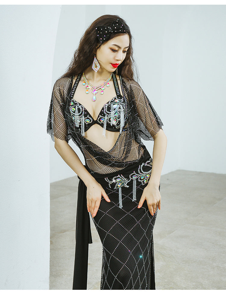 new bellydance costume baladi saidi robe performance