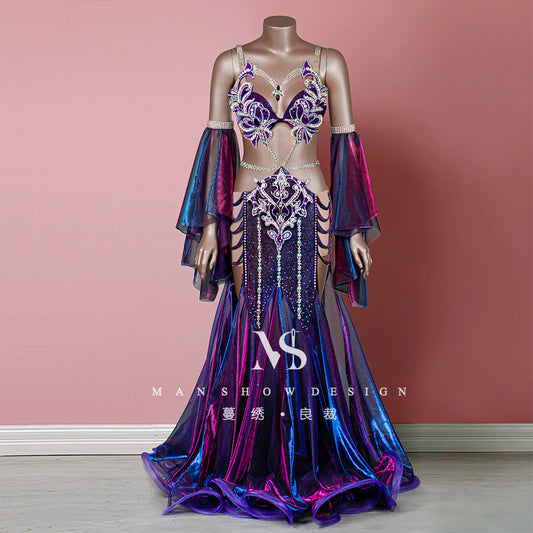 ebelly dance costume performance suit competition set